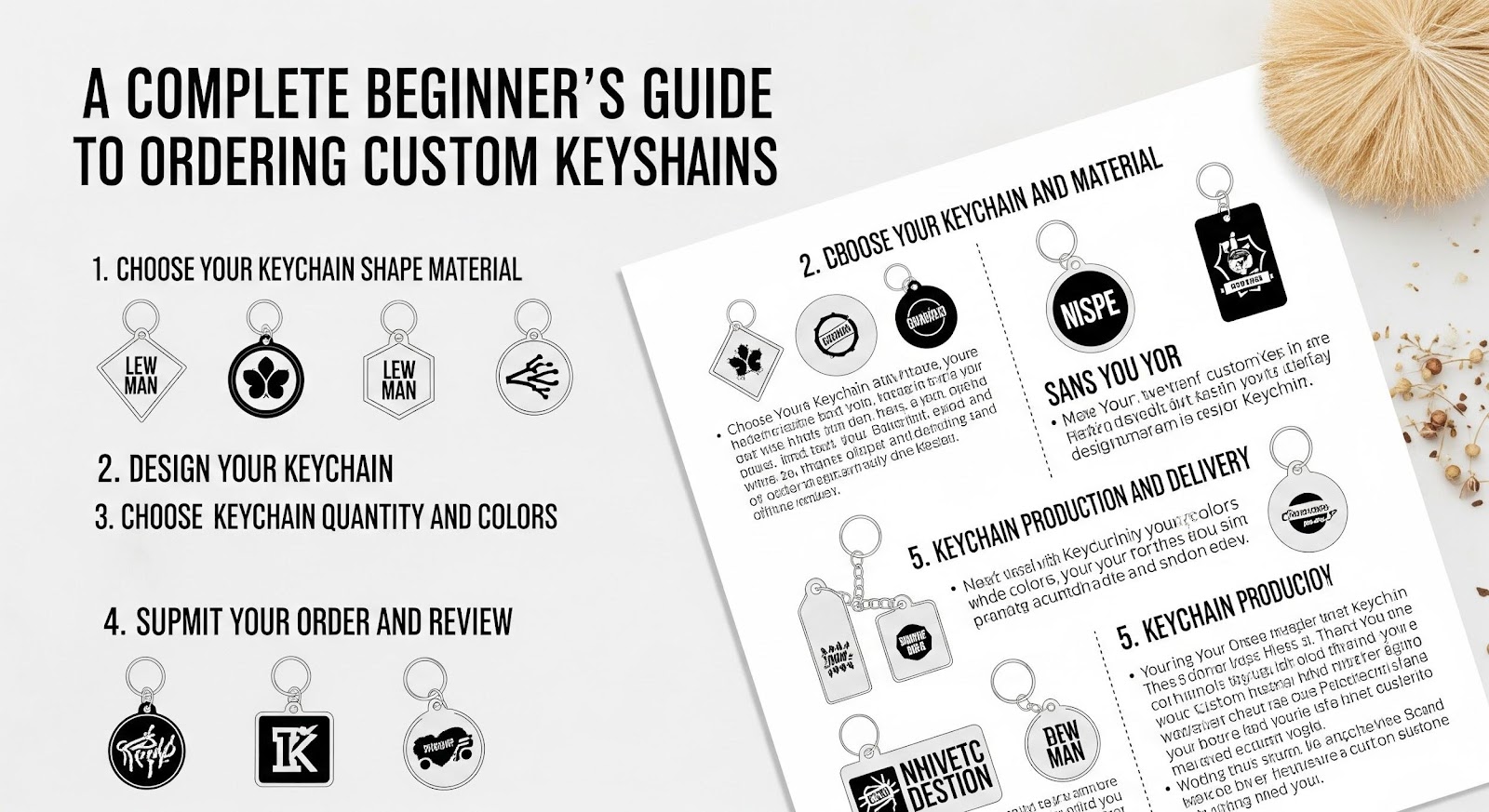 A Complete Beginner’s Guide to Ordering Custom Keychains